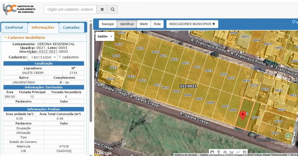 Terreno - Venda - Universitário - Cascavel - PR