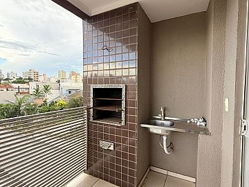 Sacada com churrasqueira