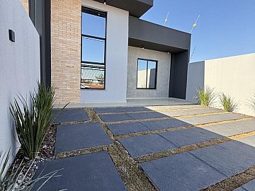 Casa em fase de constru��o