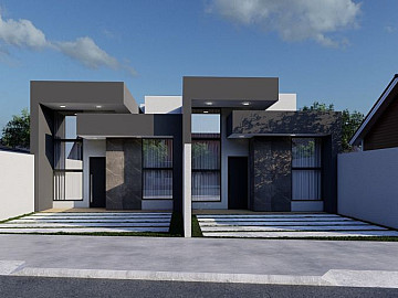 Casa t�rrea no bairro Siena em Cascavel-PR