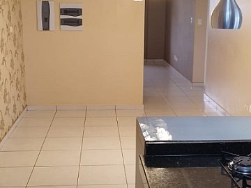 Sala de jantar e cozinha 