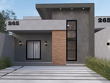 Casa em constru��o