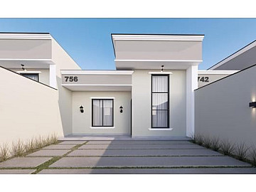 Casa em constru��o