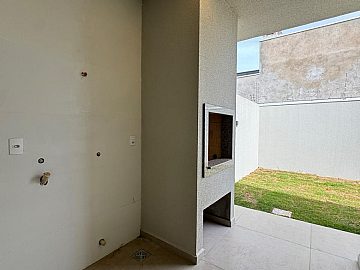 Lavanderia + churrasqueira